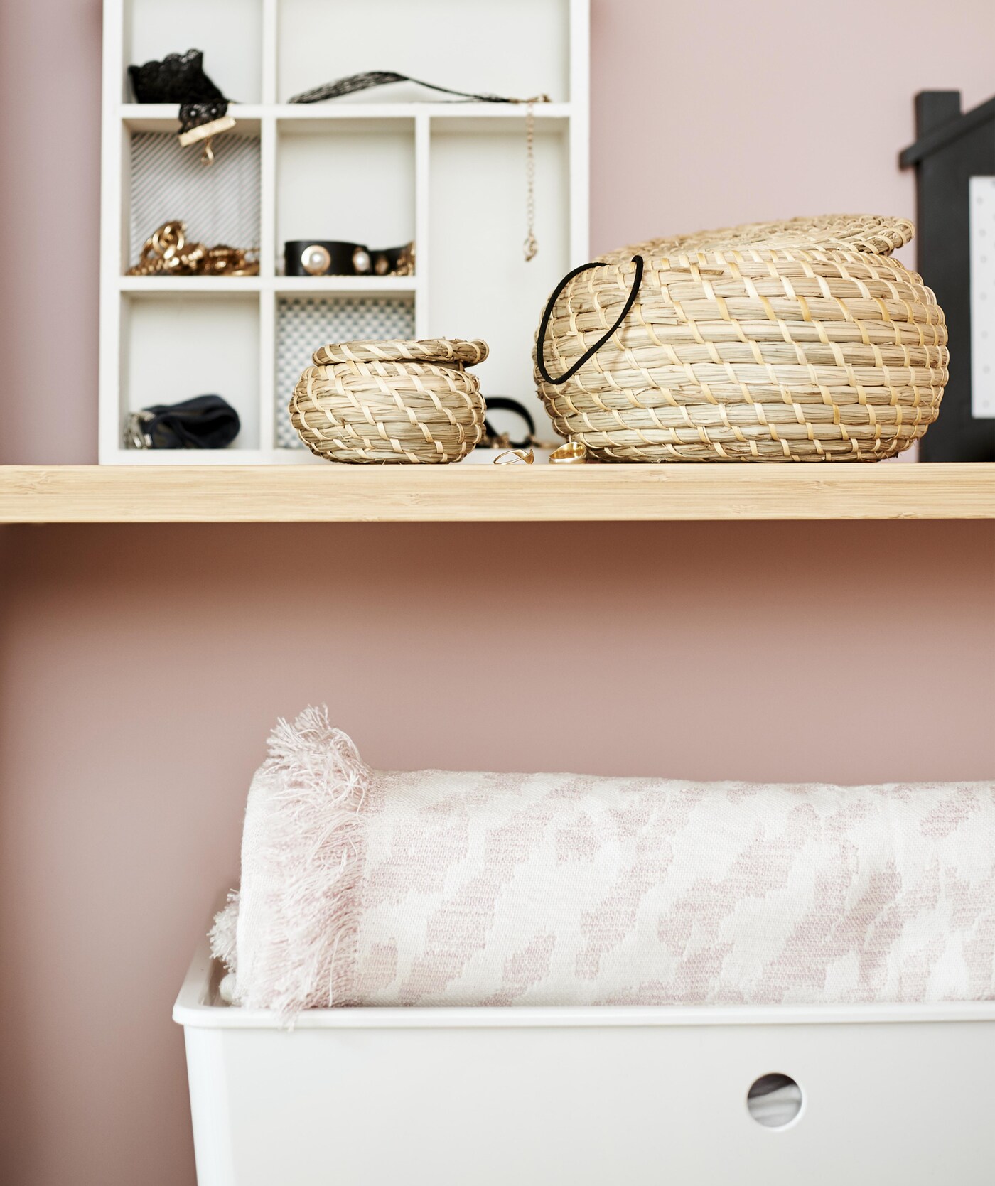 small baskets for shelves