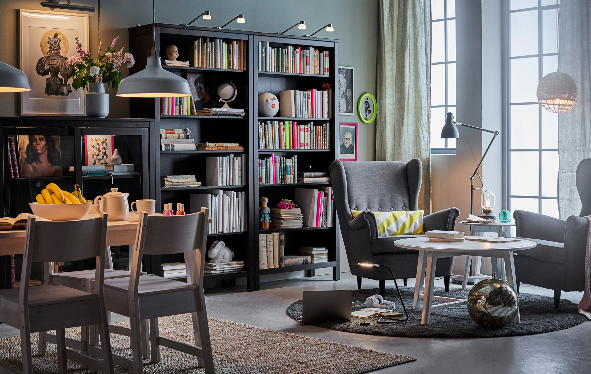 Direct the light exactly where you want it with this adjustable LED ARÖD reading and floor lamp from IKEA.