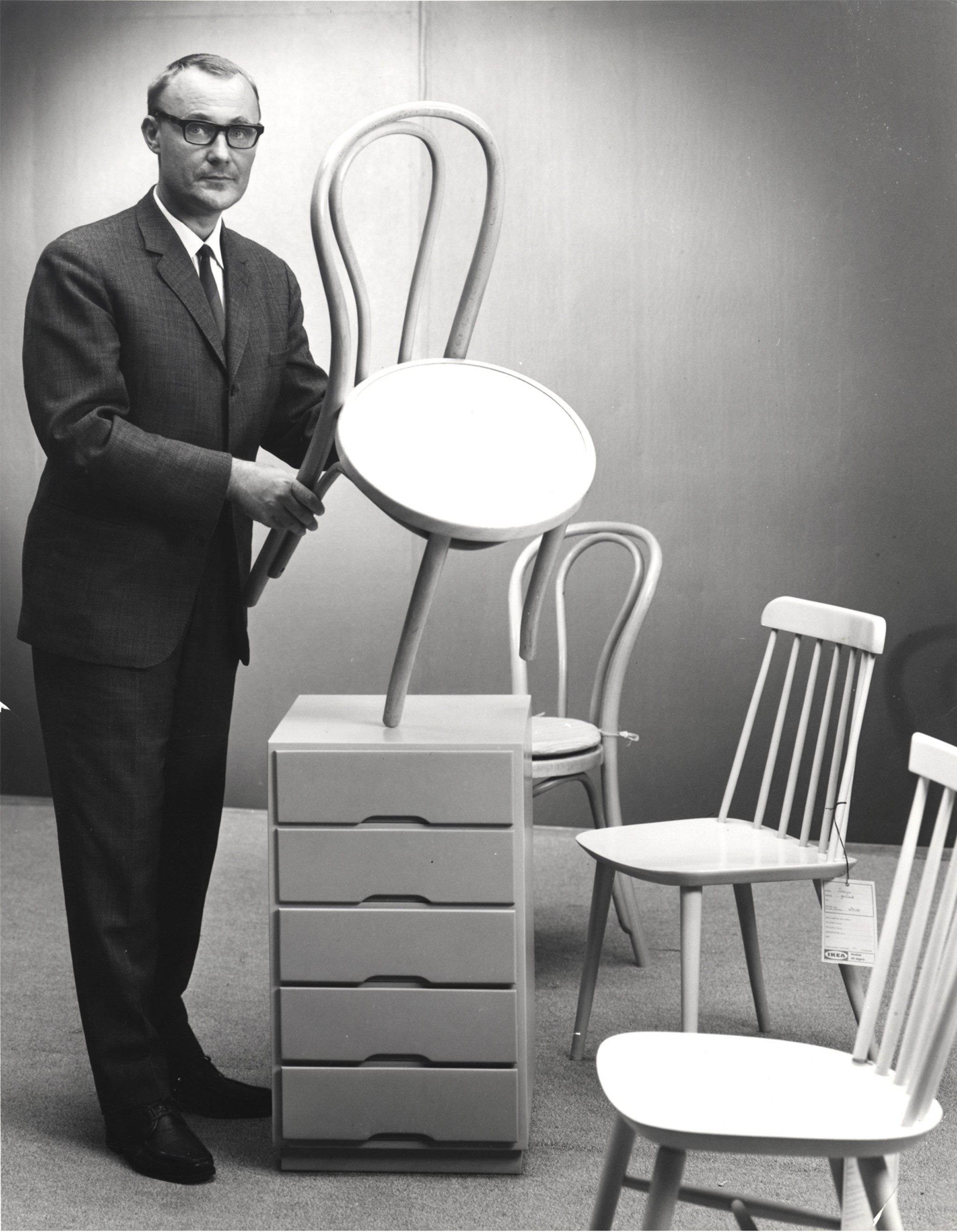 IKEA was founded by Ingvar Kamprad in 1943. His business idea was to offer beautiful, functional design products at low prices.