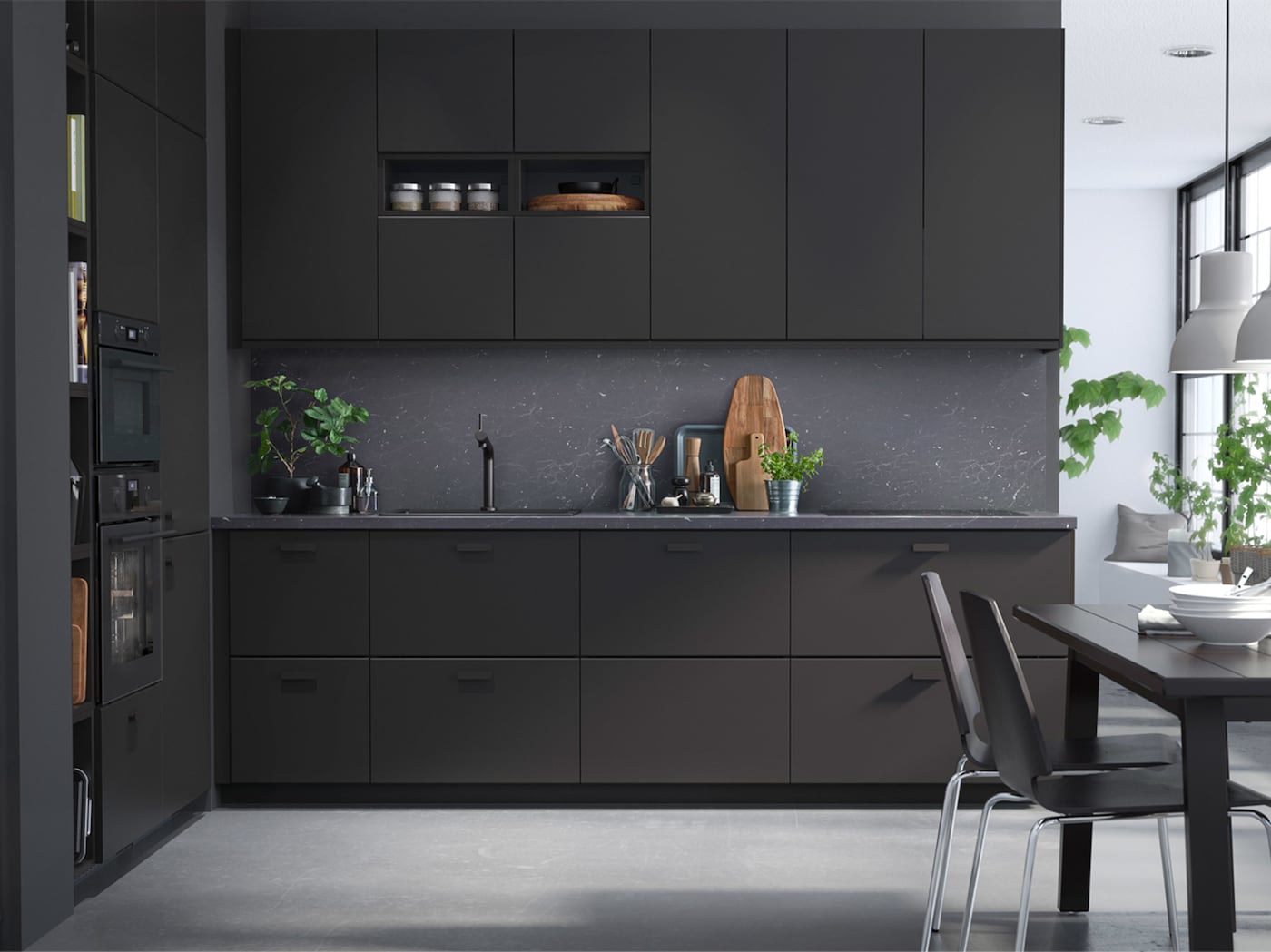 IKEA worked hard to not compromise on anything with KUNGSBACKA kitchen. Not when it comes to design, quality, functionality, or price, and especially not when it comes to the sustainability aspects.