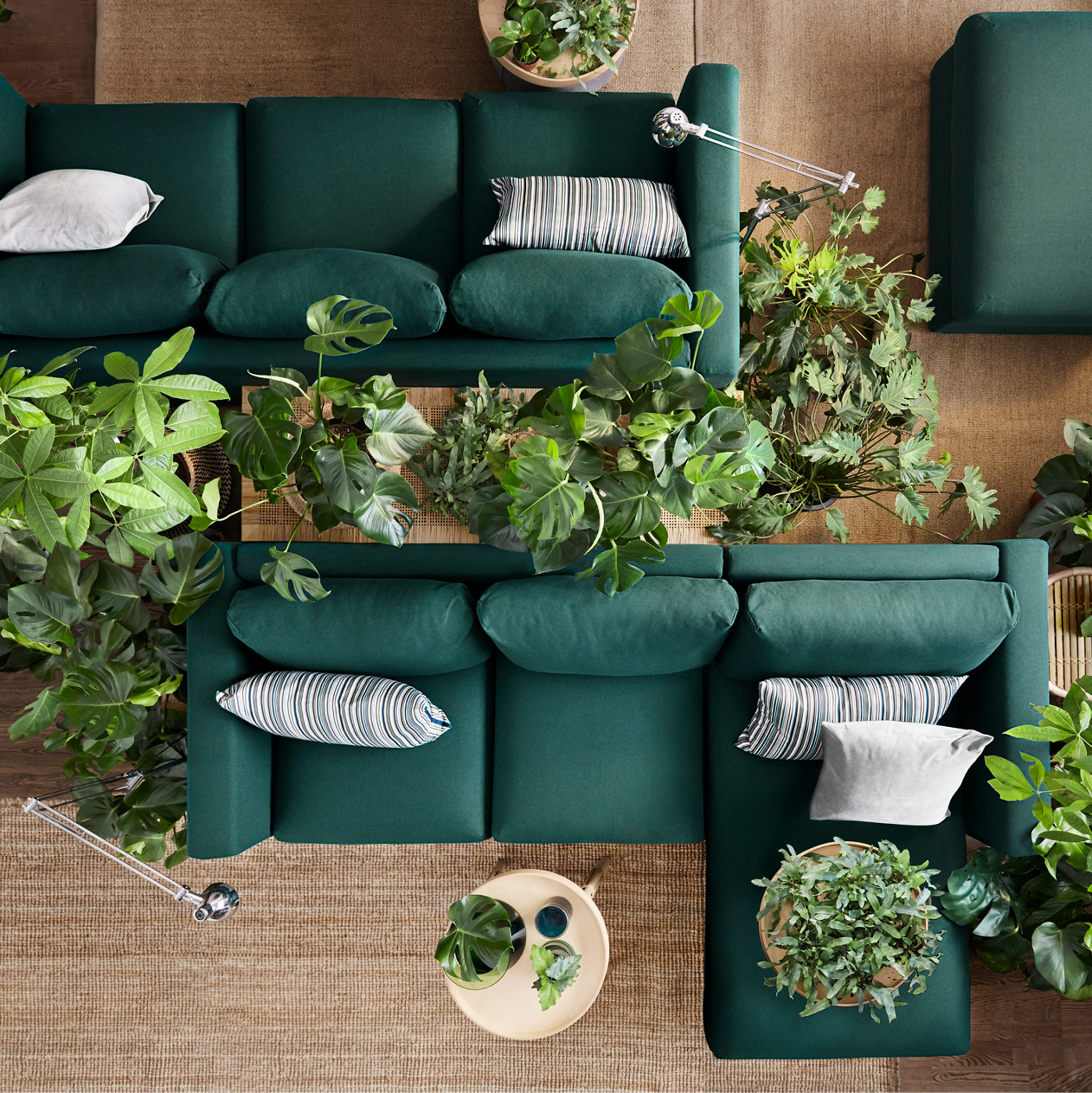 Not only can you change the cover on IKEA VIMLE sofa, but also re-arrange the modules to create a new layout. By re-inventing the sofa you already have, we can work together to reduce waste.