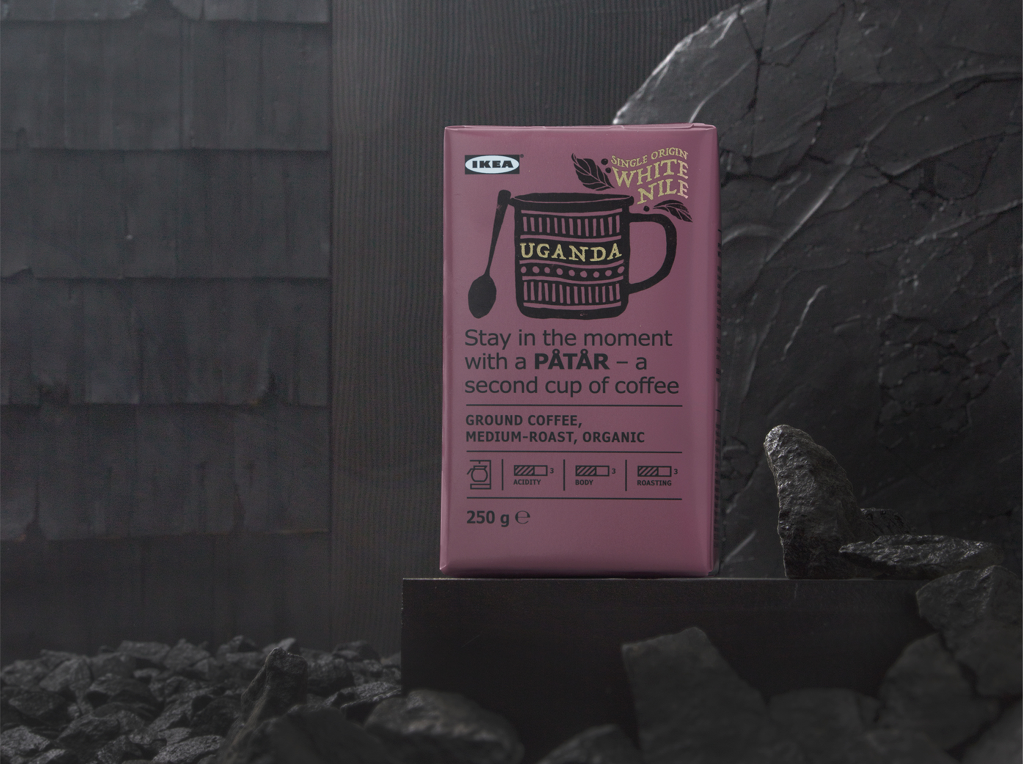 PÅTÅR special edition is a single-origin high-quality 100% Arabica coffee from the White Nile region in Uganda. It’s a fresh and fruity medium roast with hints of vanilla and caramel.
