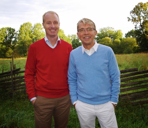 Peter Agnefjäll and Mikael Ohlsson