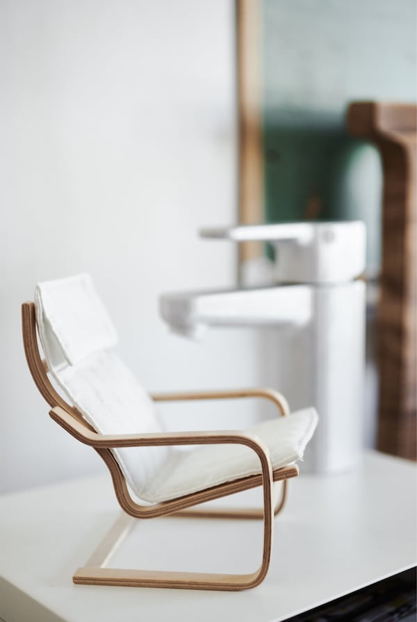 Put your favourite objects on display for inspiration.