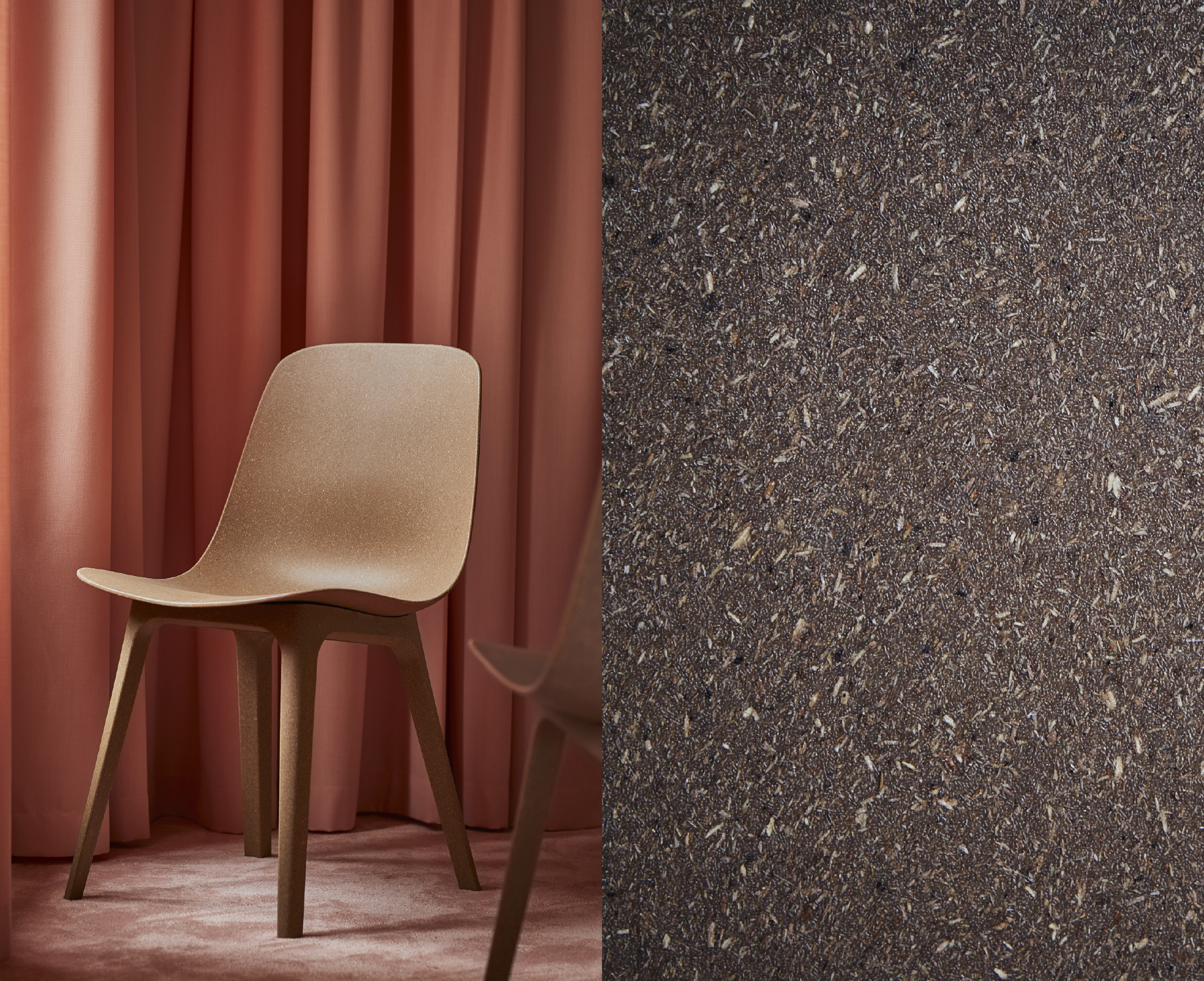 The beauty of composite is that it pairs less material usage with a potential to utilize lower quality materials, read waste, and turn them into something new and great, like the innovative ODGER chair, for example.