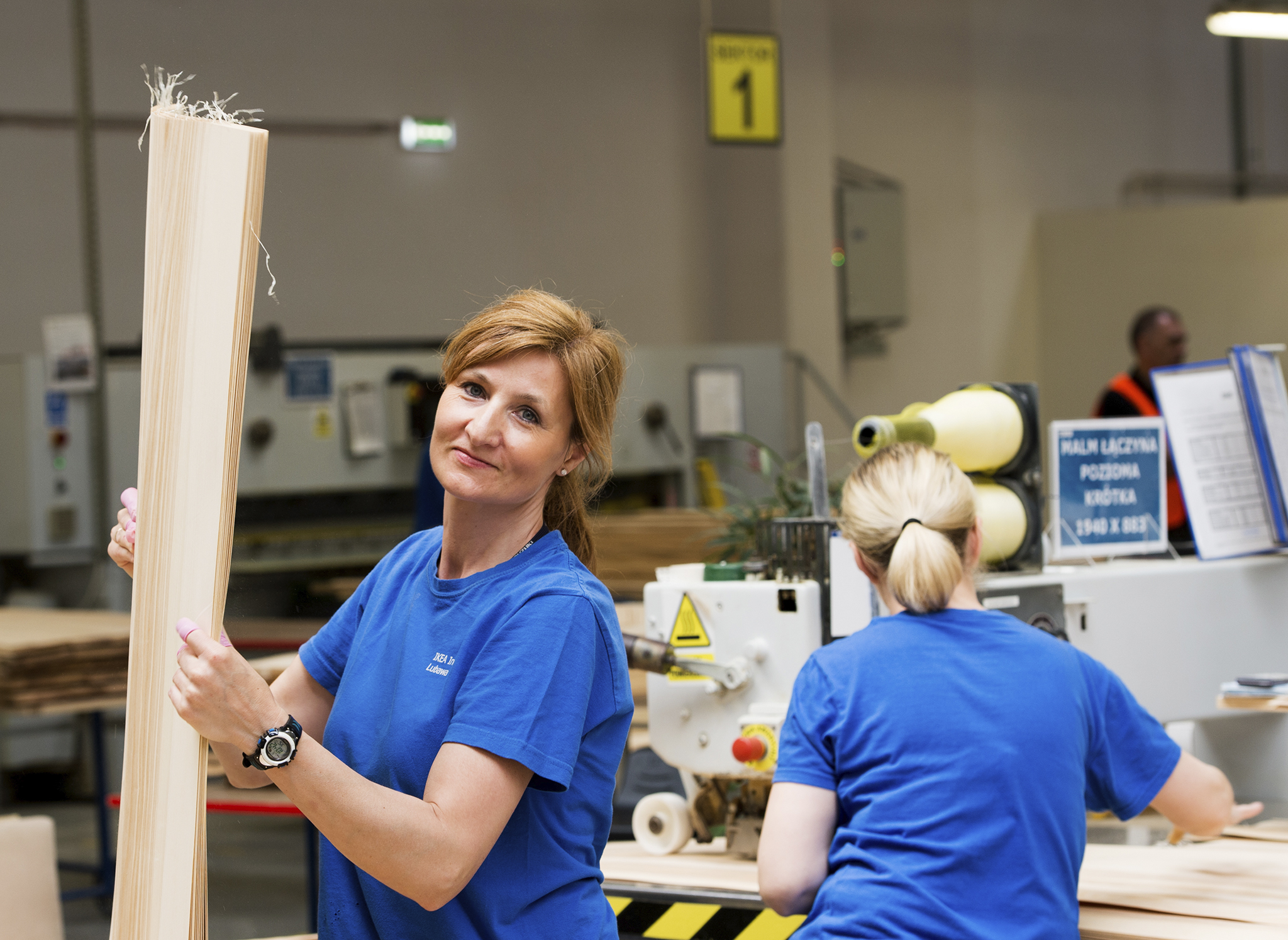 Women working for an IKEA supplier.