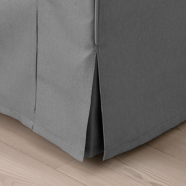 EKTORP 3-seat sofa, Remmarn light grey