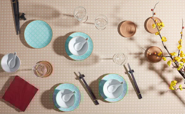SOLGLIMTAR 12-piece service